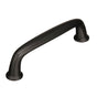Amerock - Kane 3-3/4 in (96 mm) Center-to-Center Black Bronze Cabinet Pull - Black Bronze