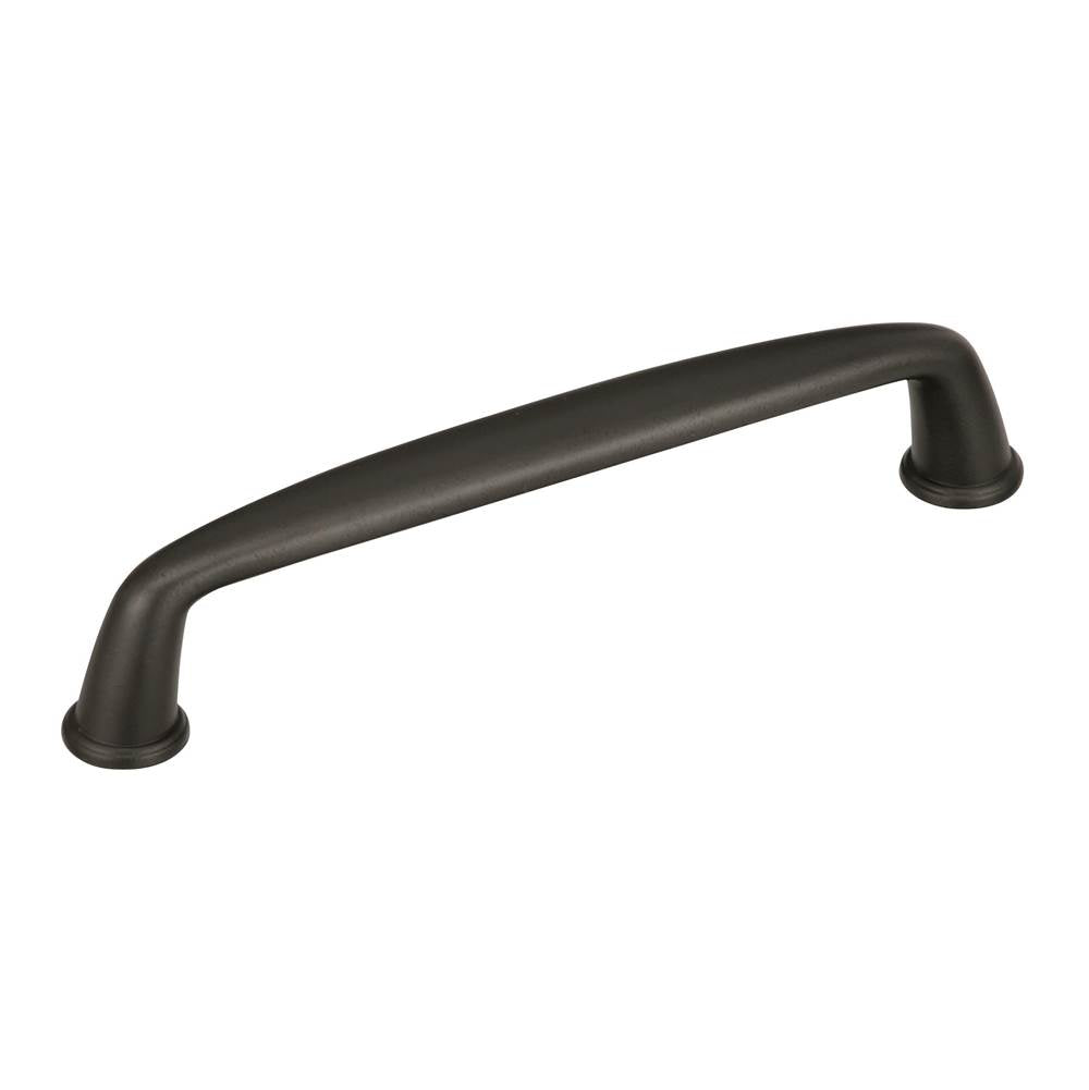 Amerock - Kane 5-1/16 in (128 mm) Center-to-Center Black Bronze Cabinet Pull - Black Bronze