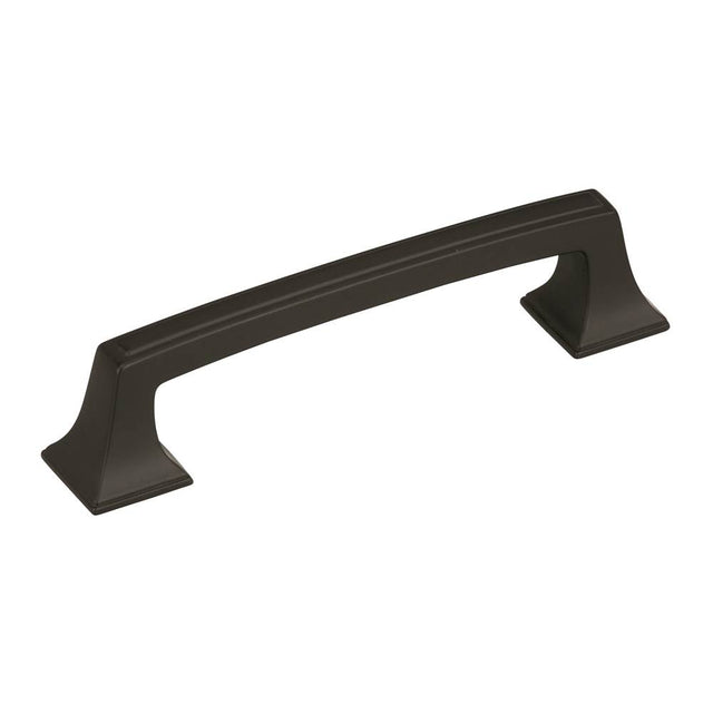 Amerock - Mulholland 3-3/4 in (96 mm) Center-to-Center Black Bronze Cabinet Pull - Black Bronze