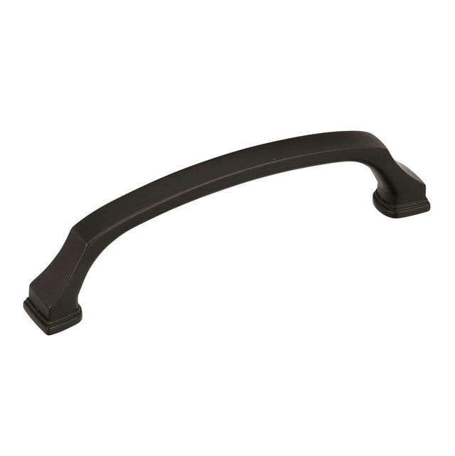 Amerock - Revitalize 5-1/16 in (128 mm) Center-to-Center Black Bronze Cabinet Pull - Black Bronze