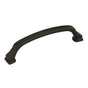 Amerock - Revitalize 5-1/16 in (128 mm) Center-to-Center Black Bronze Cabinet Pull - Black Bronze