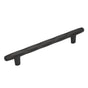 Amerock - St. Vincent 6-5/16 in (160 mm) Center-to-Center Black Bronze Cabinet Pull - Black Bronze