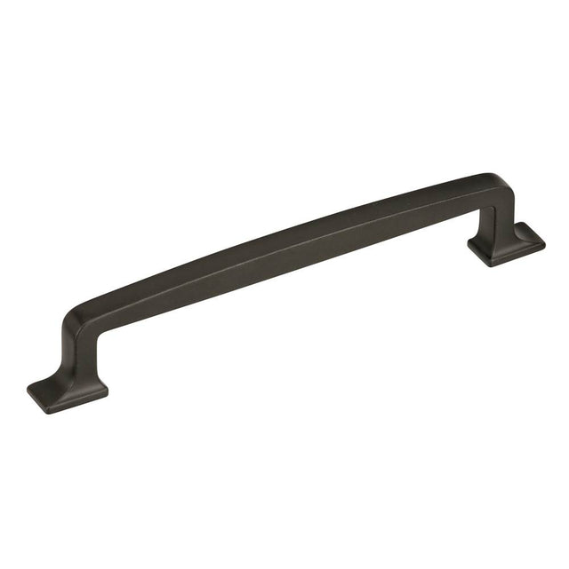 Amerock - Westerly 6-5/16 in (160 mm) Center-to-Center Black Bronze Cabinet Pull - Black Bronze