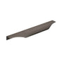 Amerock - Aloft 8-9/16 in (217 mm) Center-to-Center Black Chrome Cabinet Edge Pull - Black Chrome