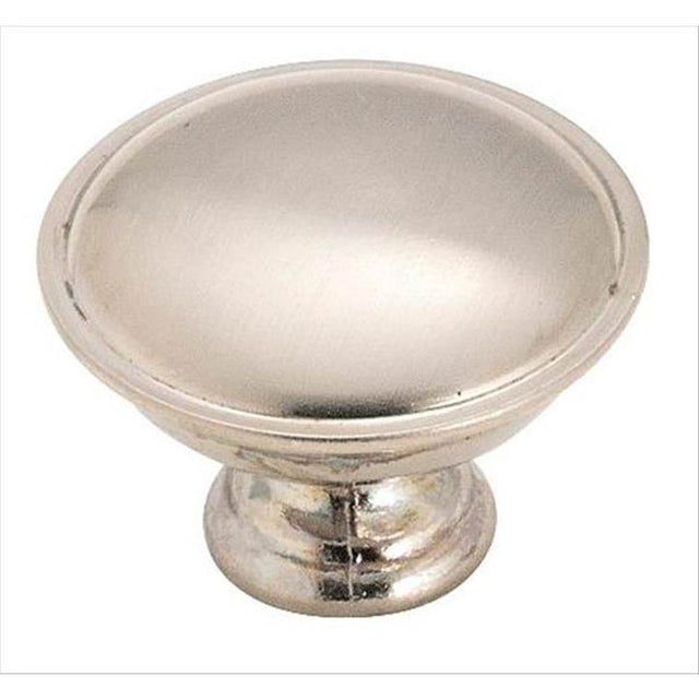 Amerock - Allison Value 1-5/16 in (33 mm) Diameter Brushed Chrome Cabinet Knob - Brushed Chrome