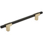 Amerock - Urbanite Pull - Brushed Gold,Matte Black