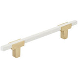 Amerock - Urbanite Pull - Brushed Gold,White
