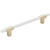 Amerock - Urbanite Pull - Brushed Gold,White
