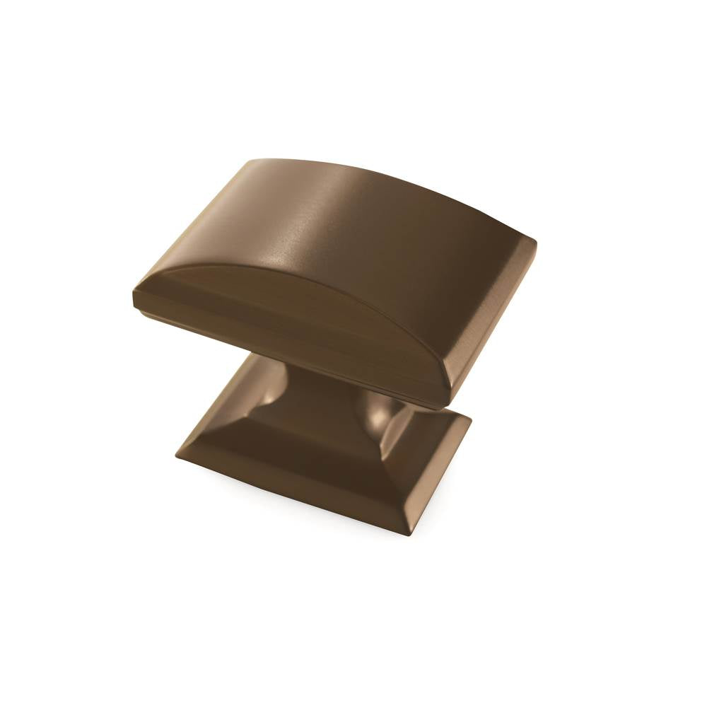 Amerock - Candler 1-1/4 in (32 mm) Length Caramel Bronze Cabinet Knob - Caramel Bronze