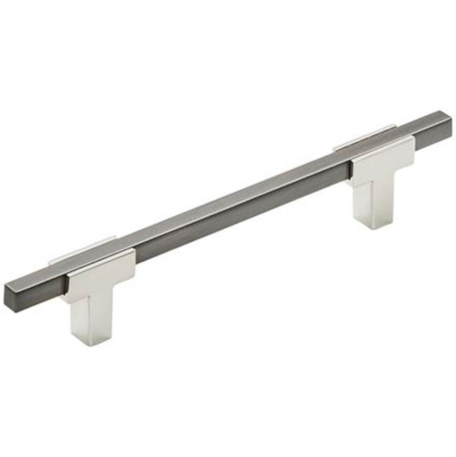 Amerock - Urbanite Pull - Polished Chrome,Black Chrome