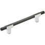 Amerock - Urbanite Pull - Polished Chrome,Brushed Matte Black