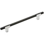 Amerock - Urbanite Pull - Polished Chrome,Brushed Matte Black