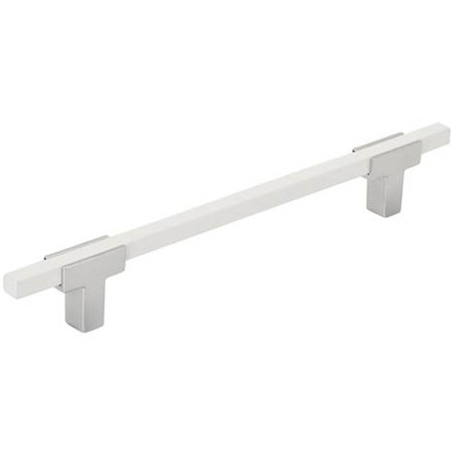 Amerock - Urbanite Pull - Polished Chrome,White