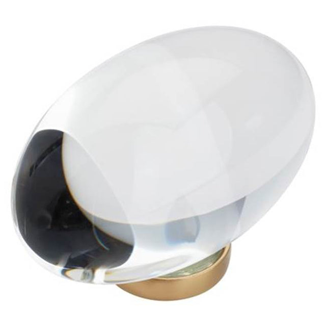 Amerock - Glacio Knobs - Clear,Champagne Bronze