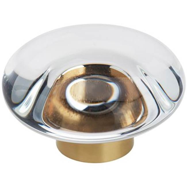 Amerock - Glacio Knobs - Clear,Champagne Bronze