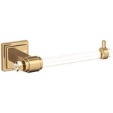 Amerock - Glacio Toilet Tissue Holder - Clear,Champagne Bronze