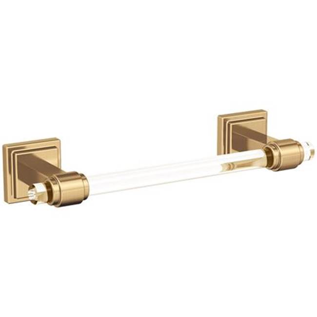Amerock - Glacio Towel Bar - Clear,Champagne Bronze