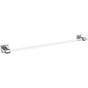 Amerock - Glacio Towel Bar - Clear,Polished Chrome