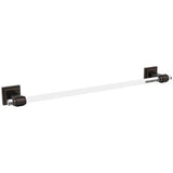 Amerock - Glacio Towel Bar - Clear,Oil Rubbed Bronze