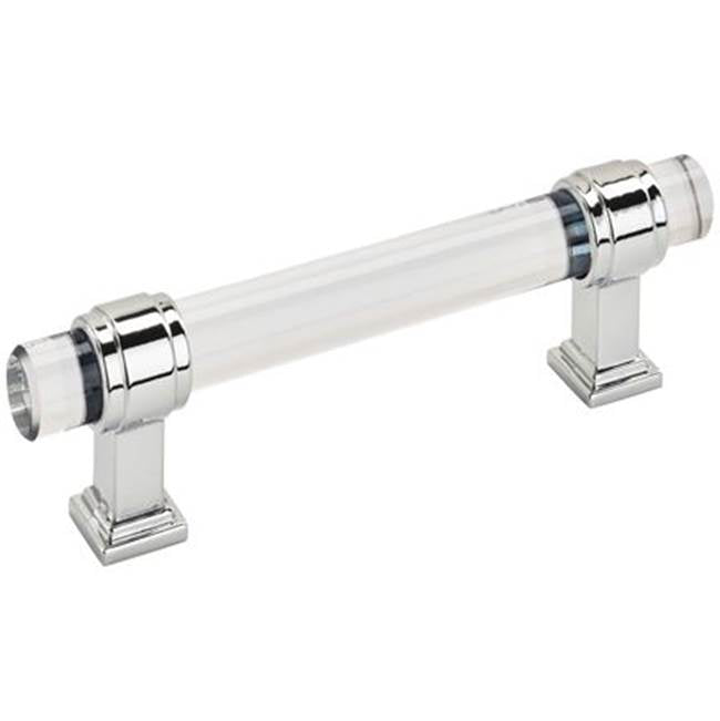 Amerock - Glacio Pulls - Clear,Polished Chrome
