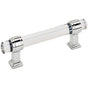Amerock - Glacio Pulls - Clear,Polished Chrome