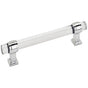 Amerock - Glacio Pulls - Clear,Polished Chrome