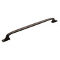 Amerock - Highland Ridge 18 in (457 mm) Center-to-Center Dark-Oiled Bronze Appliance Pull - Dark Oiled Bronze