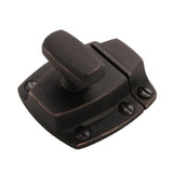 Amerock - Highland Ridge 1-7/8 in (48 mm) Length Dark-Oiled Bronze Cabinet Latch - Dark Oiled Bronze