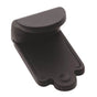 Amerock - Inspirations 1-7/8 in (48 mm) Length Flat Black Cabinet Finger Pull - Flat Black