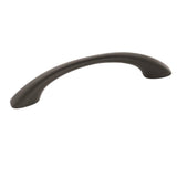 Amerock - Allison Value 3-3/4 in (96 mm) Center-to-Center Flat Black Cabinet Pull - Flat Black