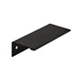 Amerock - Edge Pull 3 in (76 mm) Center-to-Center Flat Black Cabinet Pull - Flat Black