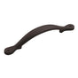 Amerock - Inspirations 3-3/4 in (96 mm) Center-to-Center Flat Black Cabinet Pull - Flat Black