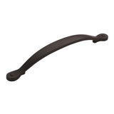 Amerock - Inspirations 6-5/16 in (160 mm) Center-to-Center Flat Black Cabinet Pull - Flat Black