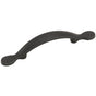 Amerock - Inspirations 3 in (76 mm) Center-to-Center Flat Black Cabinet Pull - Flat Black