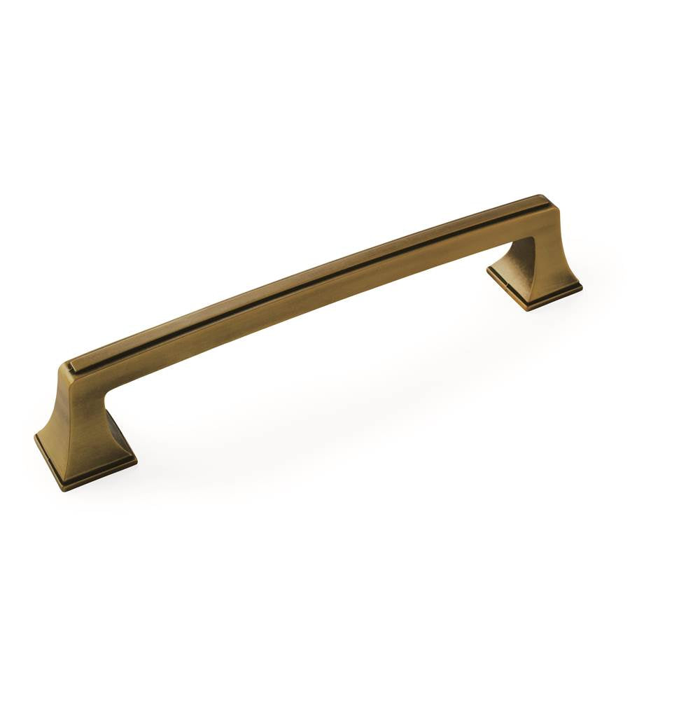 Amerock - Mulholland 8 in (203 mm) Center-to-Center Gilded Bronze Appliance Pull - Gilded Bronze