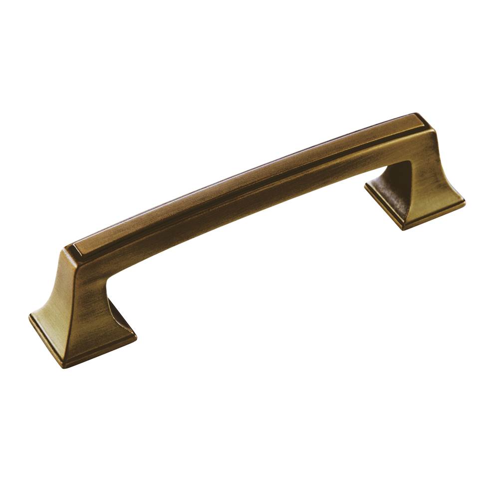 Amerock - Mulholland 3-3/4 in (96 mm) Center-to-Center Gilded Bronze Cabinet Pull - Gilded Bronze