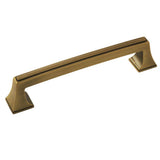 Amerock - Mulholland 5-1/16 in (128 mm) Center-to-Center Gilded Bronze Cabinet Pull - Gilded Bronze