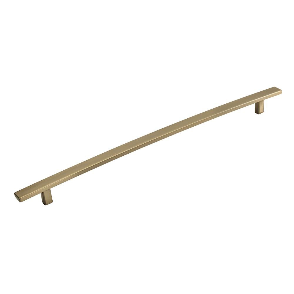 Amerock - Cyprus 18 in (457 mm) Center-to-Center Golden Champagne Appliance Pull - Golden Champagne