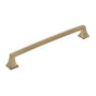 Amerock - Mulholland 12 in (305 mm) Center-to-Center Golden Champagne Appliance Pull - Golden Champagne
