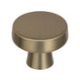 Amerock - Blackrock 1-5/16 in (33 mm) Diameter Golden Champagne Cabinet Knob - Golden Champagne