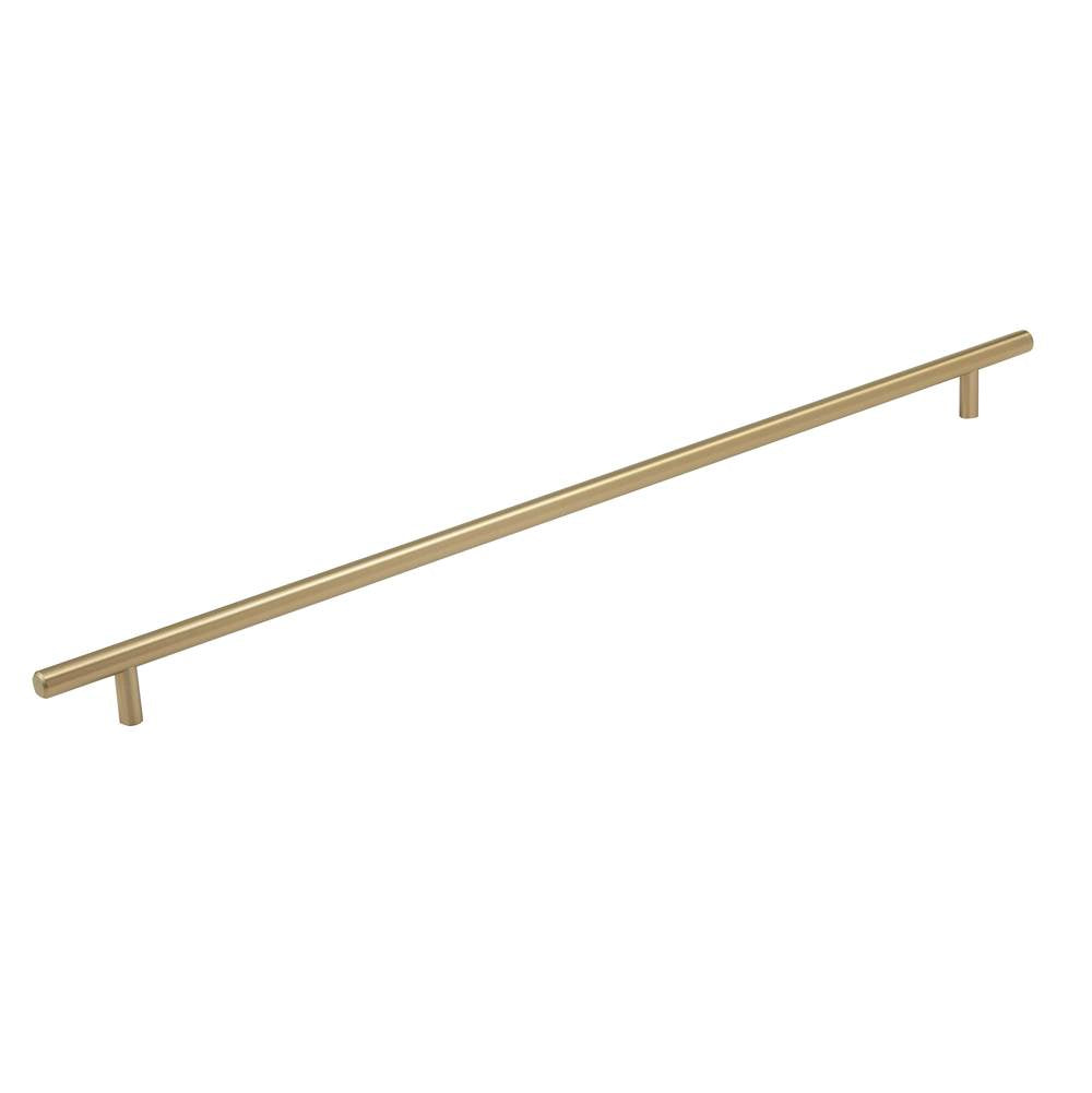Amerock - Bar Pulls 18-7/8 in (480 mm) Center-to-Center Golden Champagne Cabinet Pull - Golden Champagne