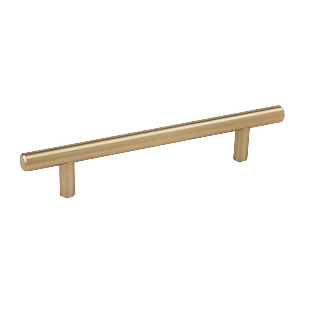 Amerock - Bar Pulls 5-1/16 in (128 mm) Center-to-Center Golden Champagne Cabinet Pull - Golden Champagne