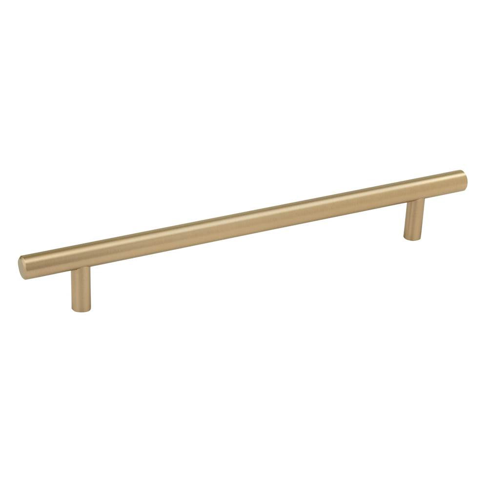 Amerock - Bar Pulls 7-9/16 in (192 mm) Center-to-Center Golden Champagne Cabinet Pull - Golden Champagne