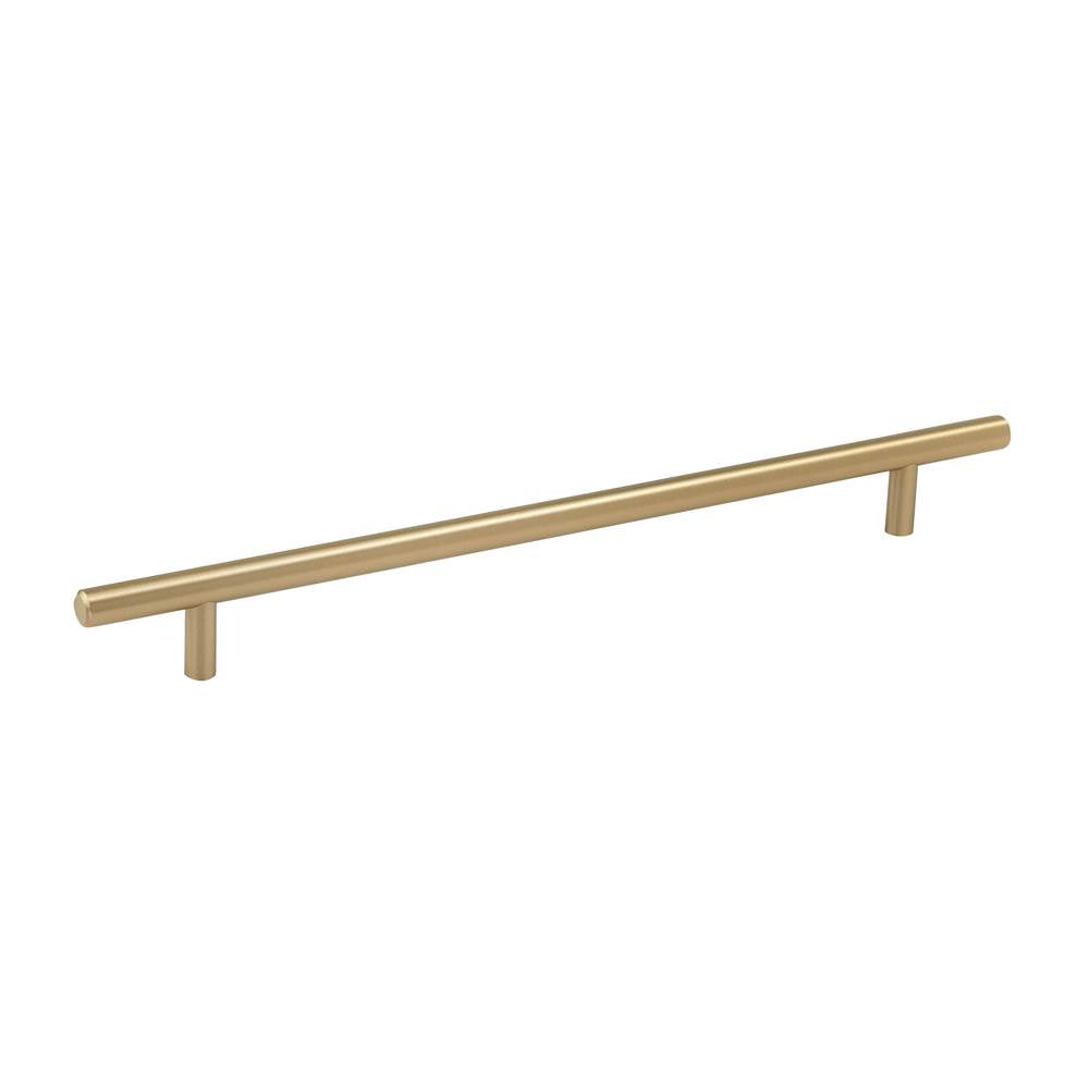 Amerock - Bar Pulls 10-1/16 in (256 mm) Center-to-Center Golden Champagne Cabinet Pull - Golden Champagne