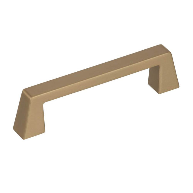 Amerock - Blackrock 3-3/4 in (96 mm) Center-to-Center Golden Champagne Cabinet Pull - Golden Champagne