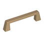 Amerock - Blackrock 3-3/4 in (96 mm) Center-to-Center Golden Champagne Cabinet Pull - Golden Champagne