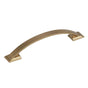 Amerock - Candler 5-1/16 in (128 mm) Center-to-Center Golden Champagne Cabinet Pull - Golden Champagne
