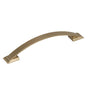 Amerock - Candler 6-5/16 in (160 mm) Center-to-Center Golden Champagne Cabinet Pull - Golden Champagne