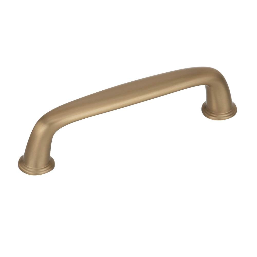 Amerock - Kane 3-3/4 in (96 mm) Center-to-Center Golden Champagne Cabinet Pull - Golden Champagne