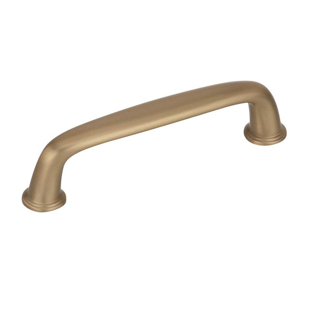Amerock - Kane 3-3/4 in (96 mm) Center-to-Center Golden Champagne Cabinet Pull - Golden Champagne